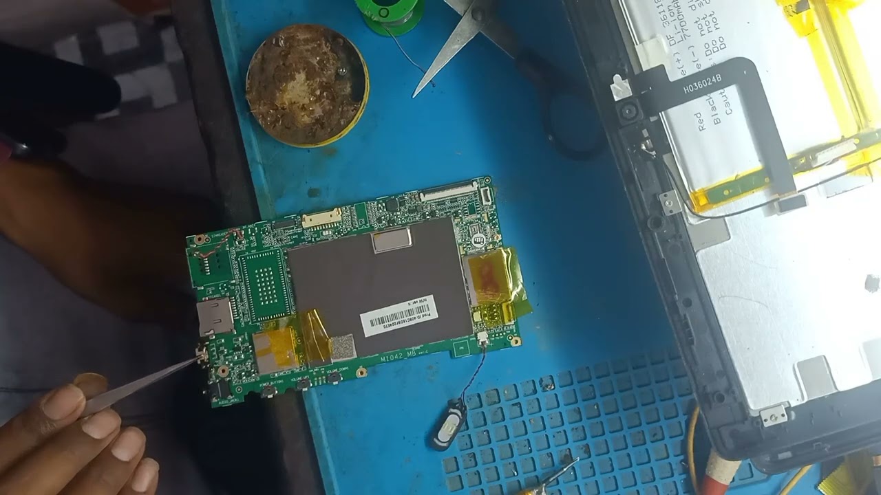 How To Replace Micromax Canvas Laptab Lt66w Charging Jack