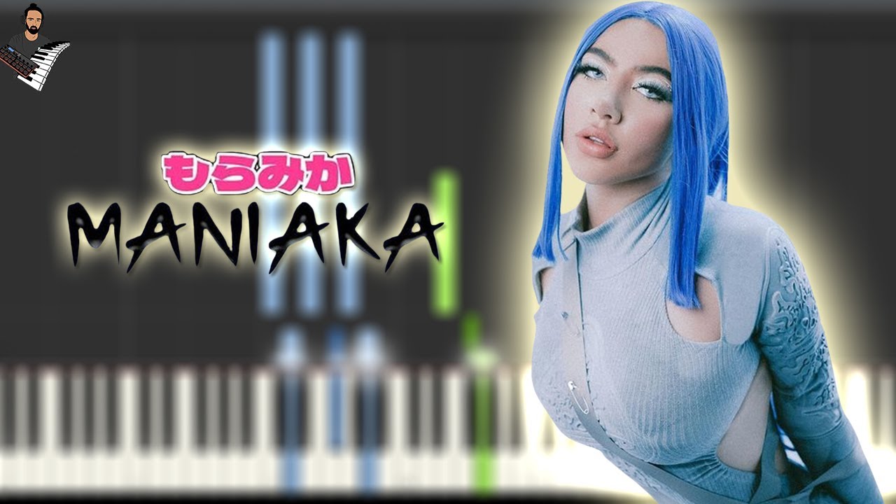 Mont - MANIAKA | Instrumental Piano Tutorial / Partitura / Karaoke / MIDI