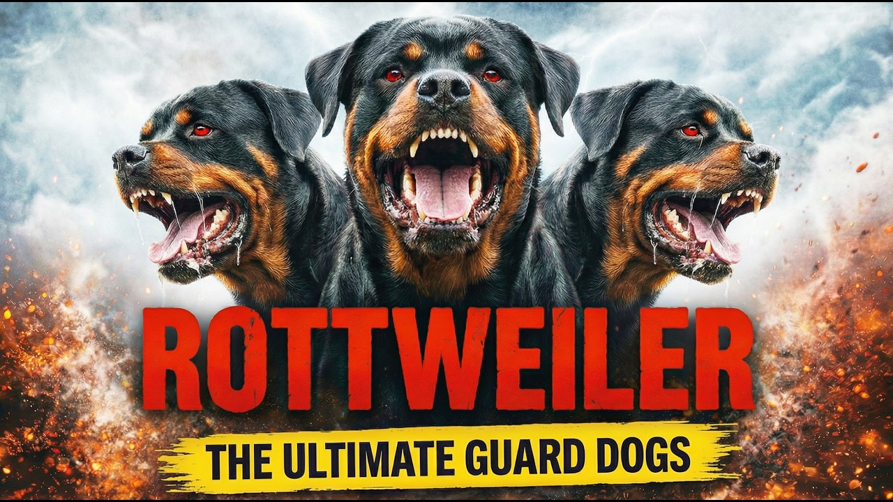 The Rottweiler: Guardian or Family Dog?
