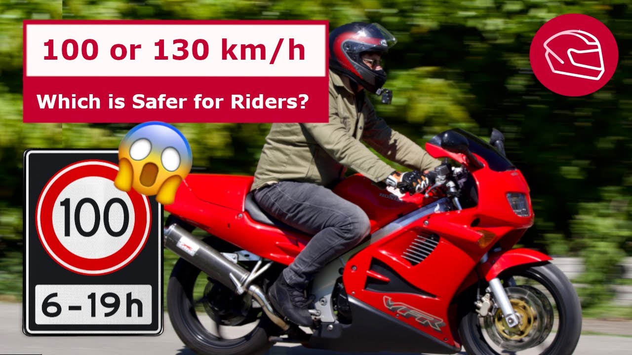 100 vs 130 km/h: Why Slow Can Be More Dangerous on a Bike