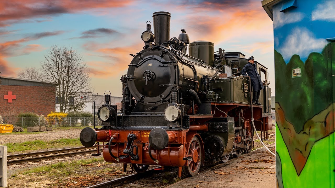 Eine neue Preußin I  Museums  Eisenbahn Minden Sessionseröffnung 2023 mit Kattowitz 7348