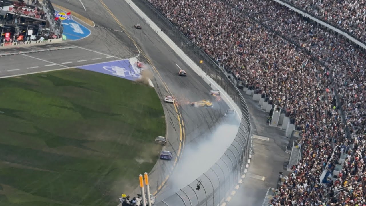 Wild Crash and Crazy Finish as Tyler Reddick Wins - 2026 NASCAR Cup Series DAYTONA 500 