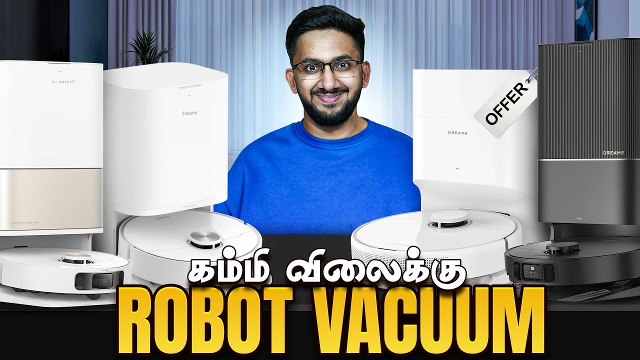 கம்மி விலைக்கு Robot Vacuum Cleaner🤖 72% Offer ஆ?😱 Dreame Robots Sale
