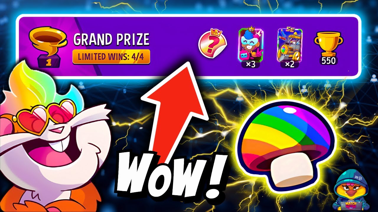 x4 INTENSE MIGHTY MUSHROOMS 35 PPL RUMBLE with CUPIDON🔥 MATCH MASTERS