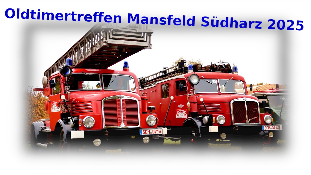 Oldtimertreffen | Mansfeld Südharz | Bahnhof Kupferkammerhütte 2025