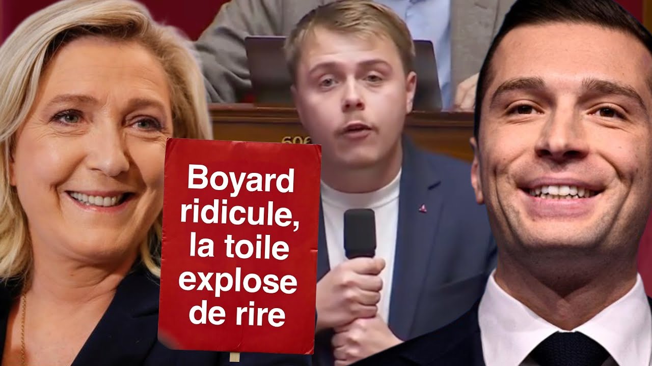 Louis Boyard ridiculis&eacute; sur Twitter apr&egrave;s sa pique contre le RN 😬