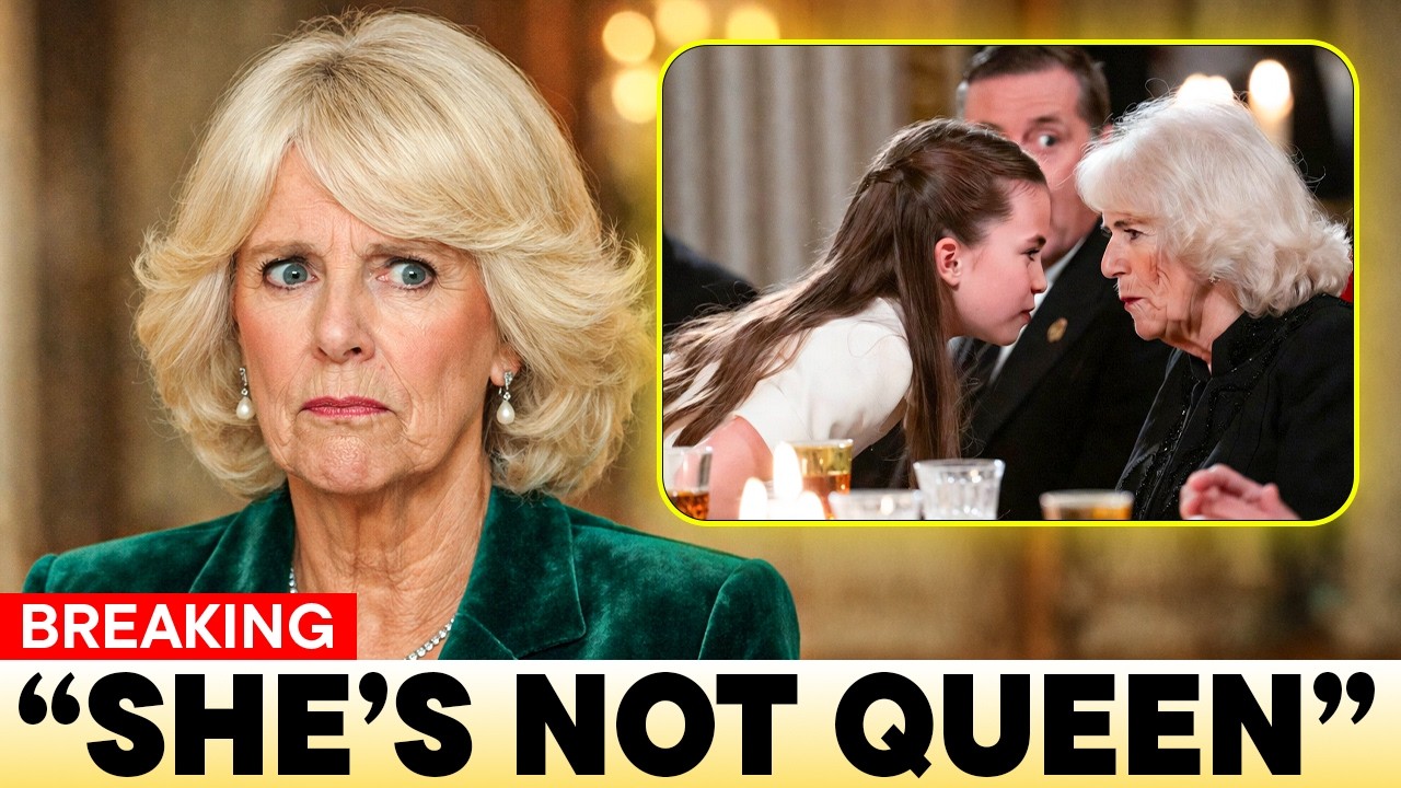 BREAKING: What Princess Charlotte Said to Camilla at State Dinner LEFT ROOM SILENT
