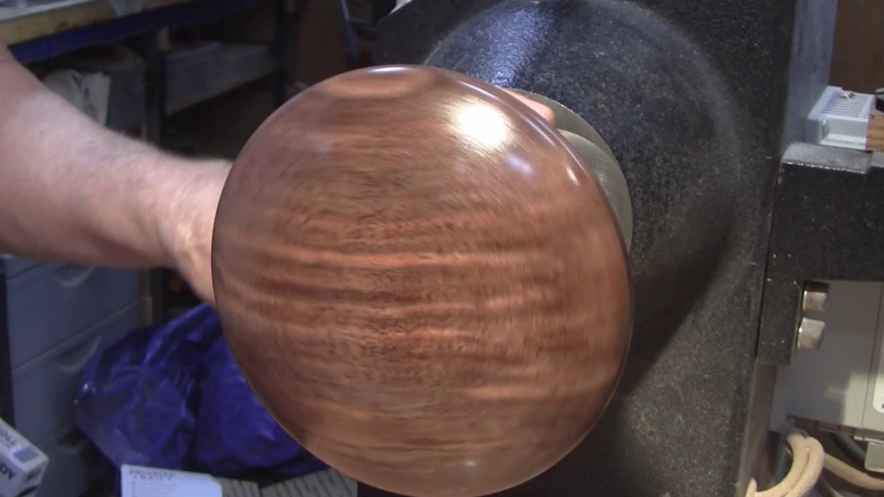Wood Turning  Easy High Gloss Sprayed Lacquer Finish
