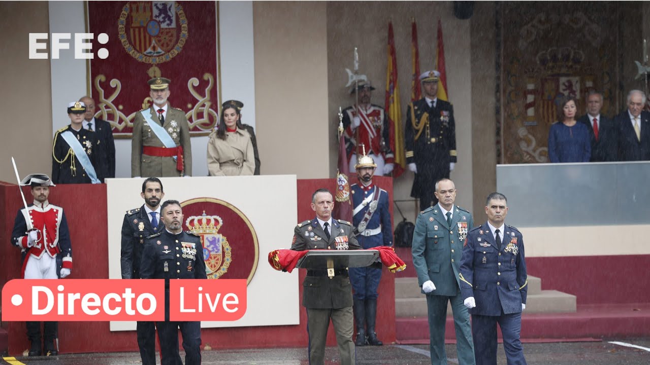 🔴📡 Desfile militar con motivo del Día de la Fiesta Nacional