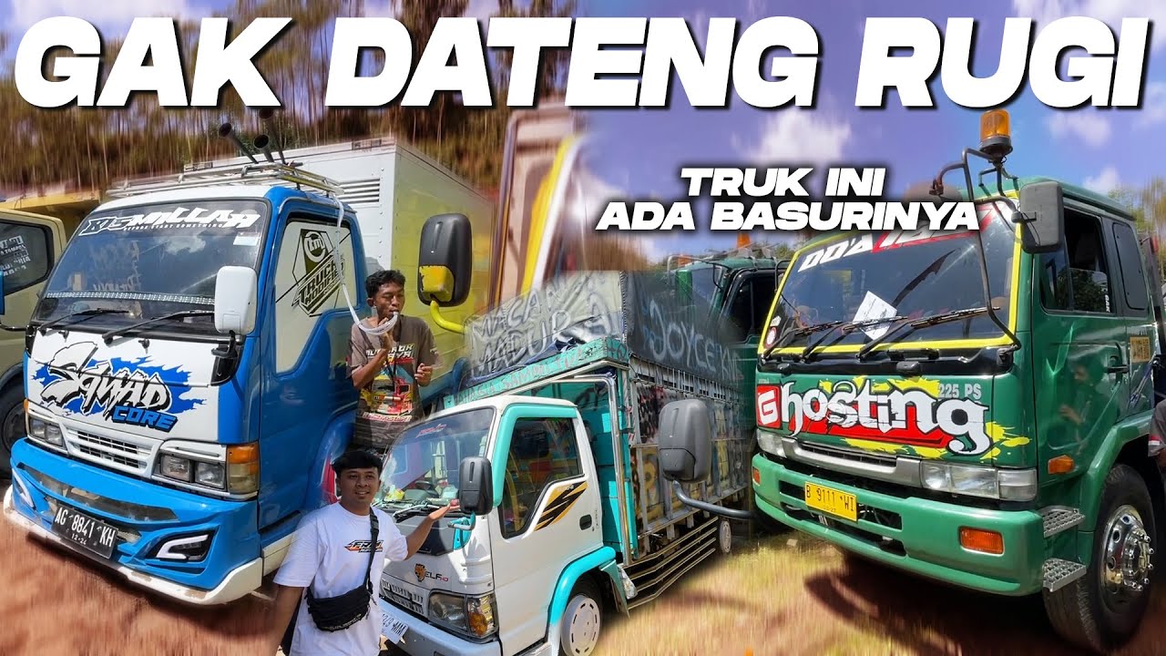OTW KOPDAR LKTC SERU ASLI FULL BASURI FULL TRUK MBOIS KETEMU TRUK FAUSI
