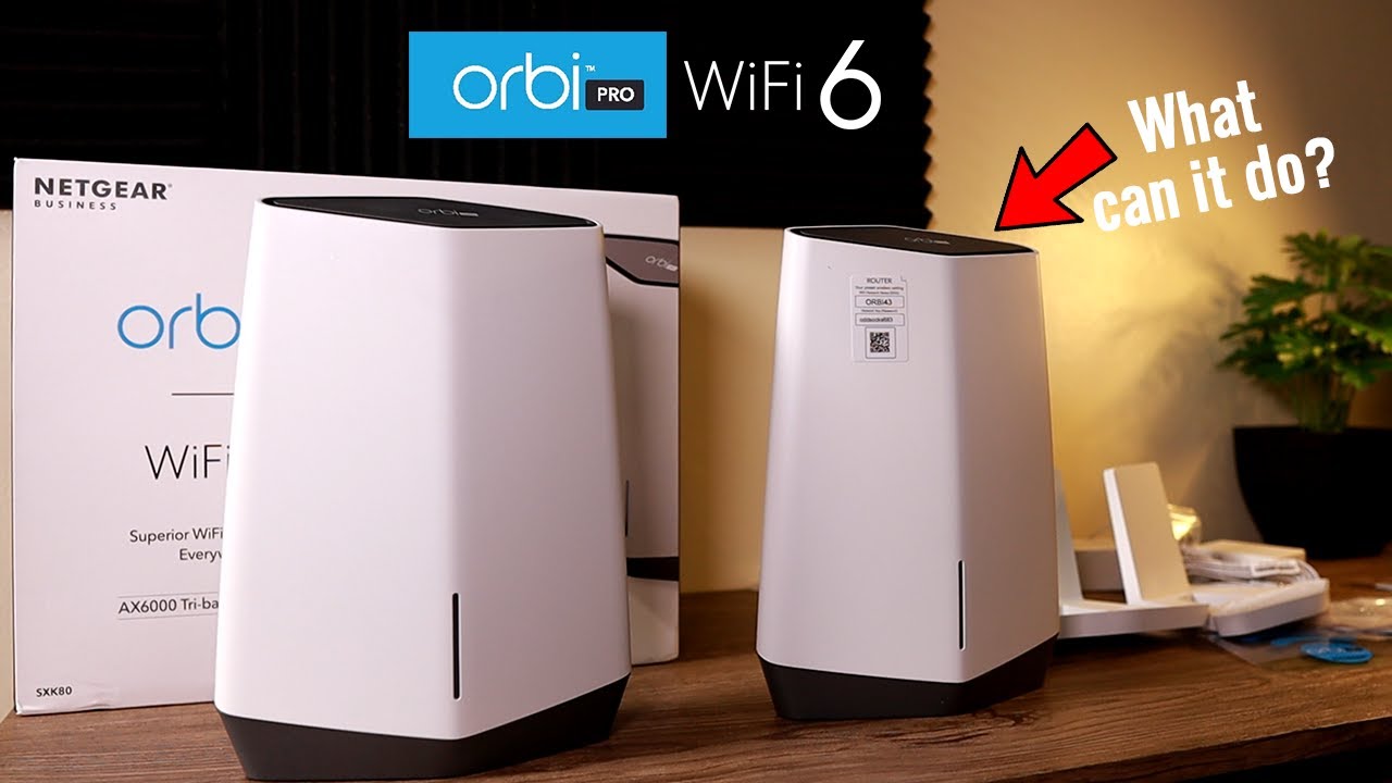Triband WiFi System AX6000 | NETGEAR ORBI PRO WiFi 6