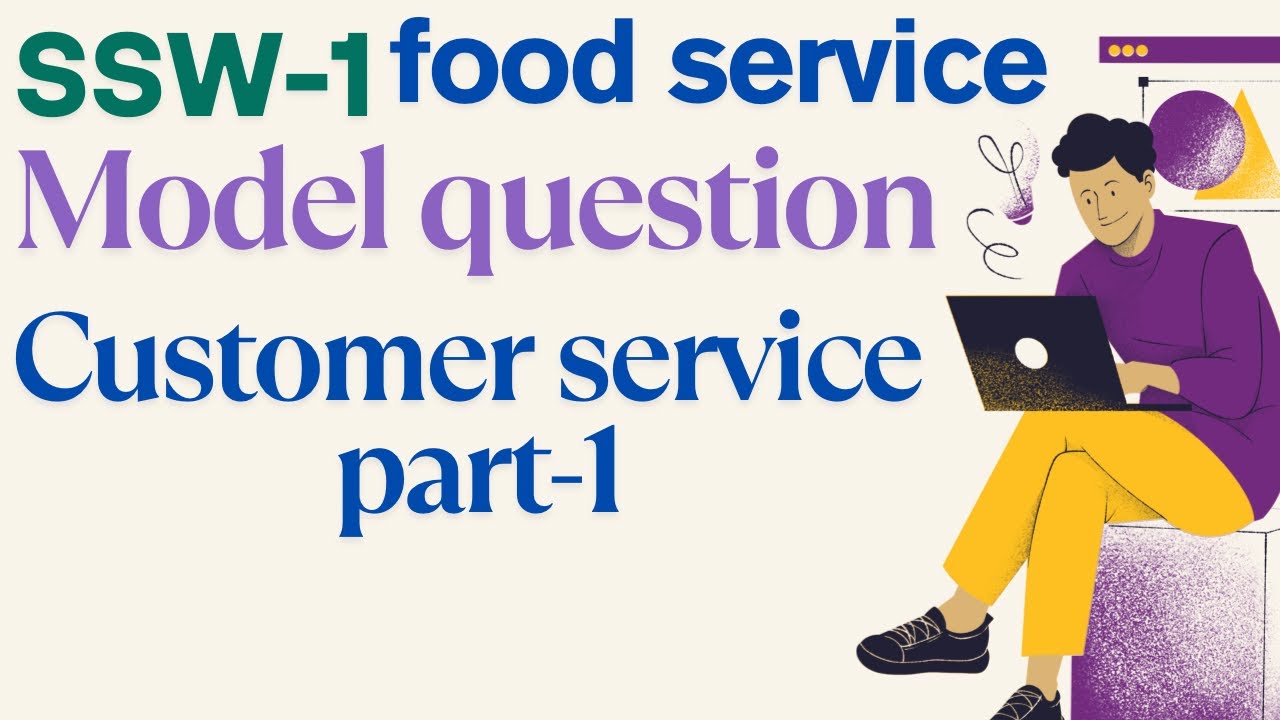 Food service model question#motivation