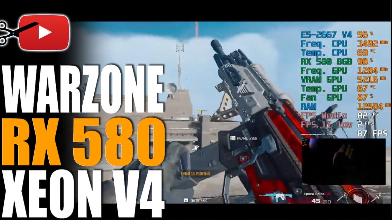 🔴 LIVE - WARZONE 5 | E5 2667 V4 + RX 580 8GB 2048 SP | MLLSE | XEON E5-2667 V4 | X99 | VERDANSK