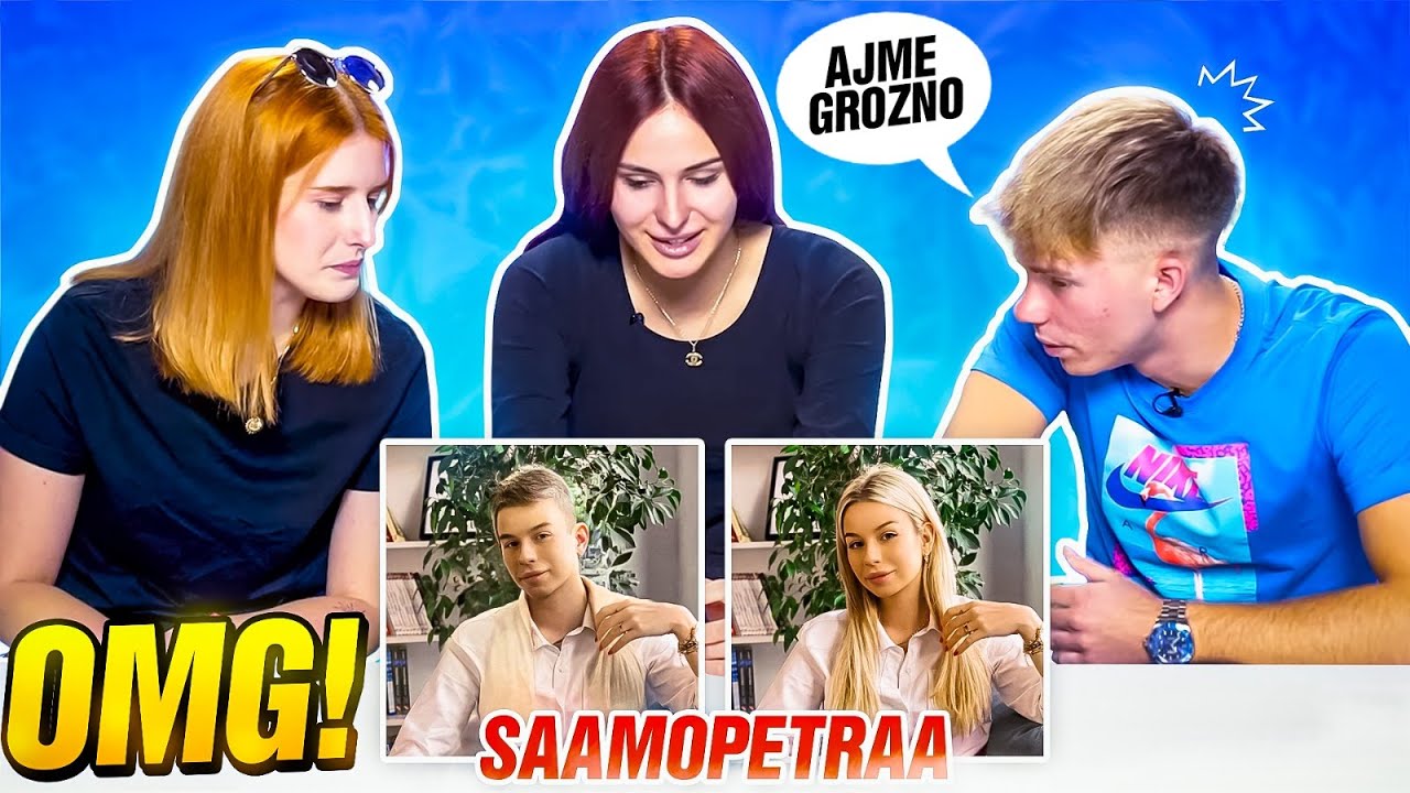 OVAKO PETRA IZGLEDA KAO MU&Scaron;KARAC! *faceapp transformacije* | Ridziy, Mattia & xniks2x