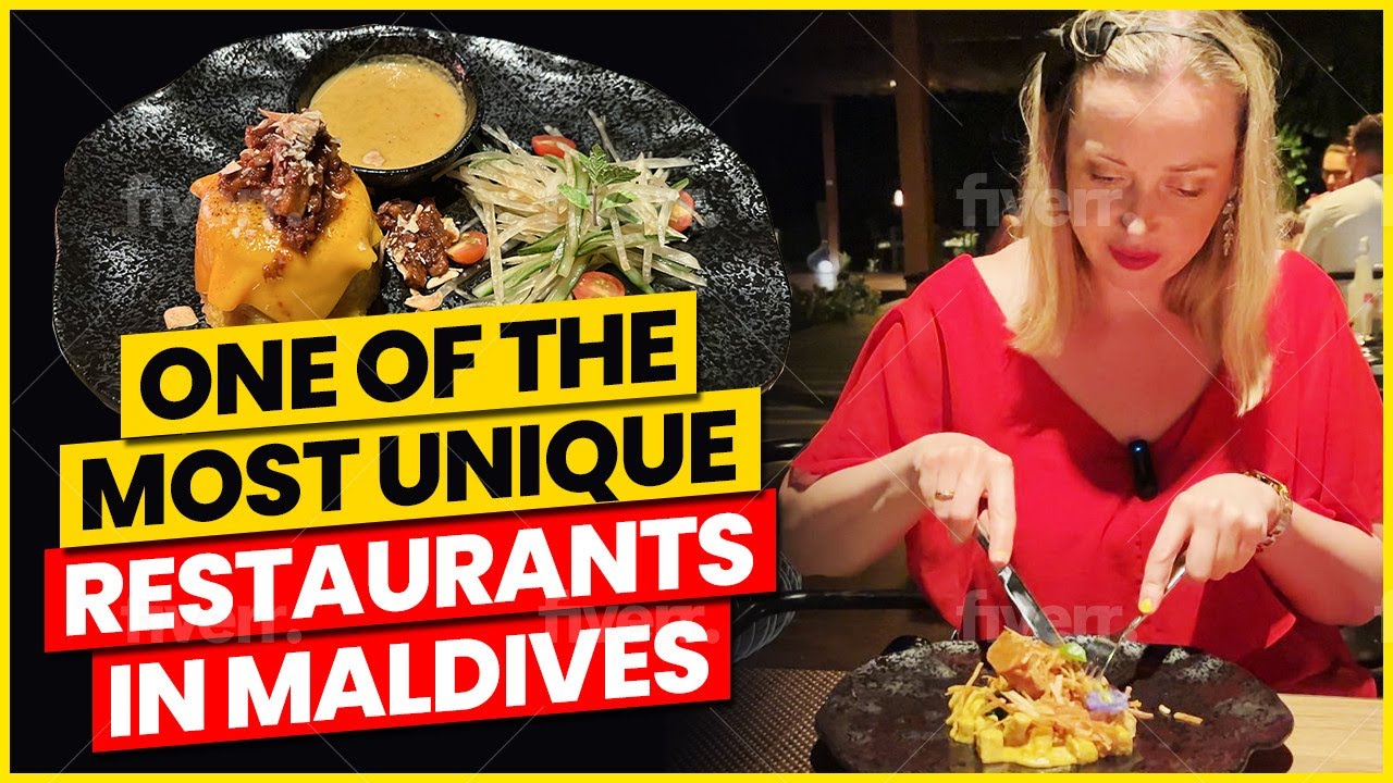 One Of The Most Unique Restaurants In Maldives | Phat Chameleon At Pullman Resort