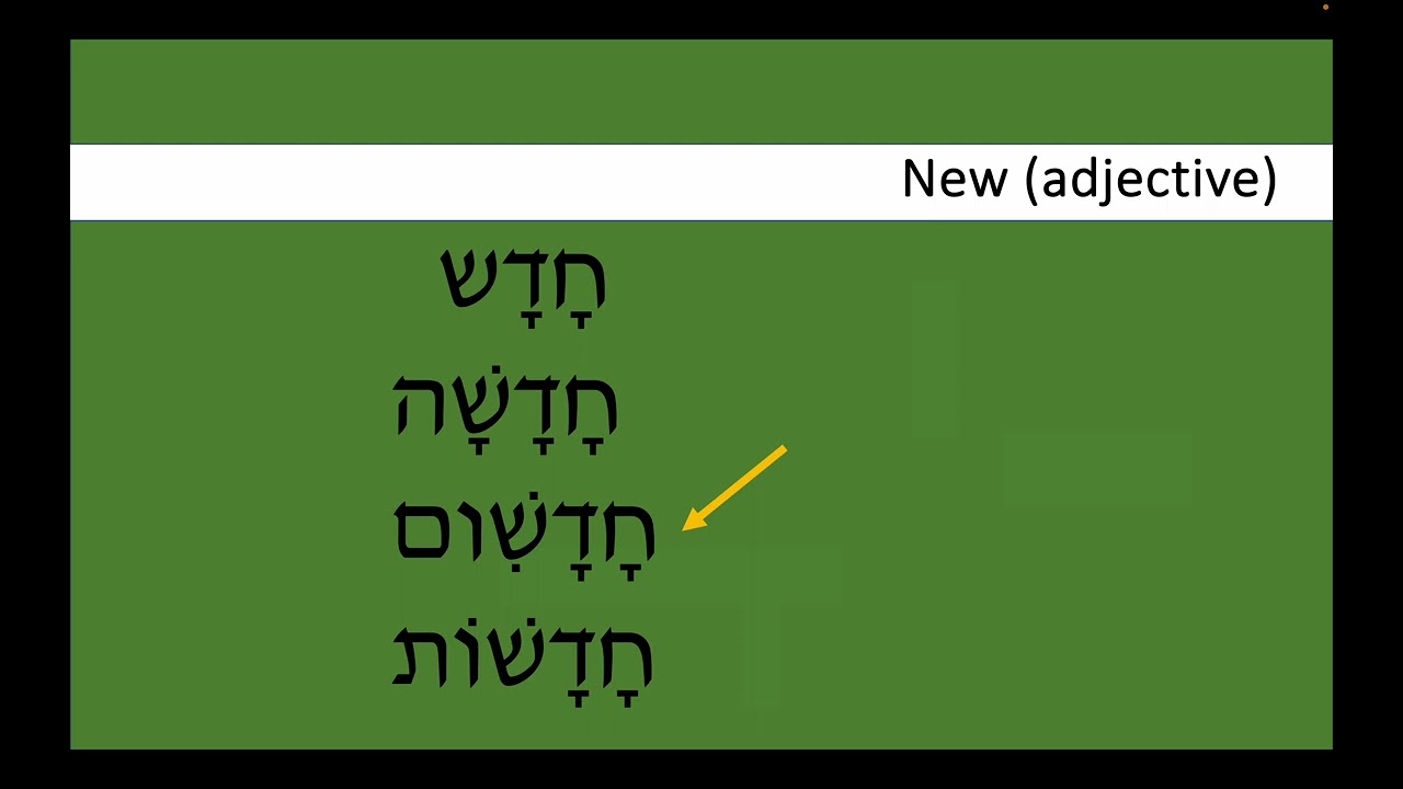 Prayerbook Hebrew 21 Vocabulary