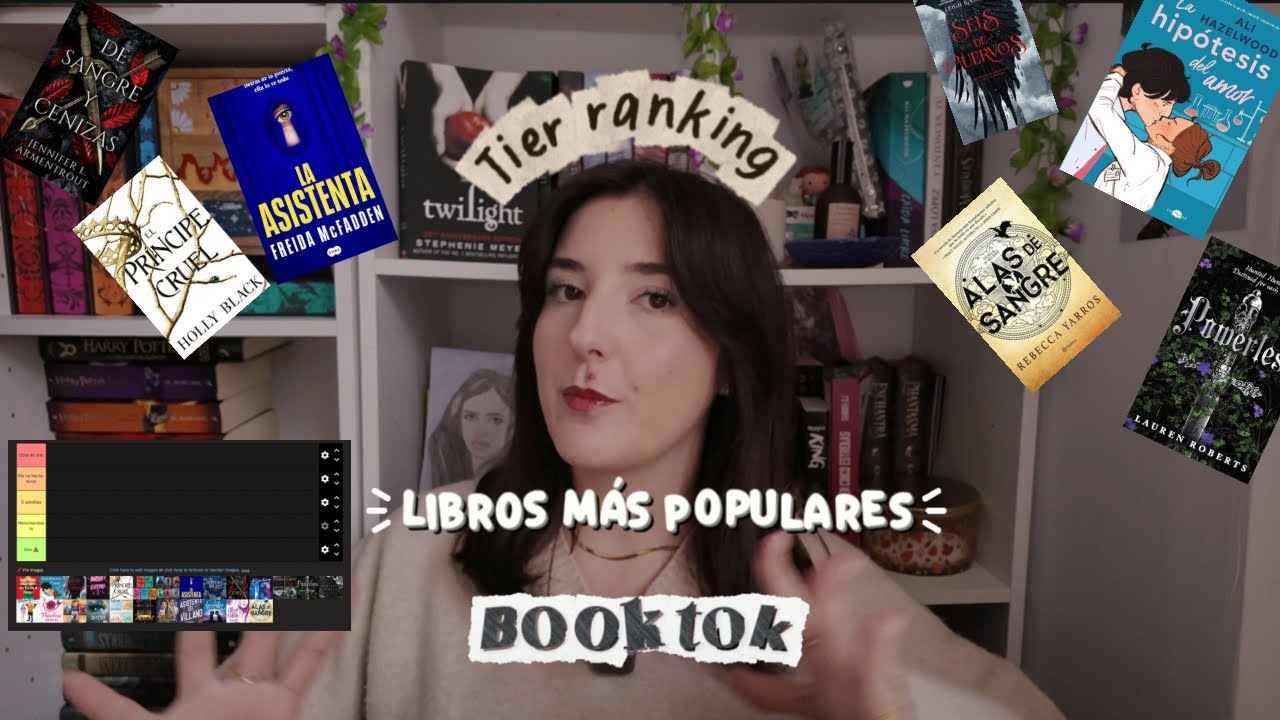 TIER RANKING libros más populares de BOOKTOK