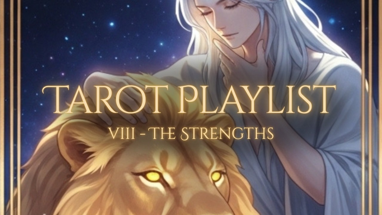 1 Hour Calm Lo-Fi for Focus & Inner Power - Tarot Series (The Strength) | ARCANA LOFI