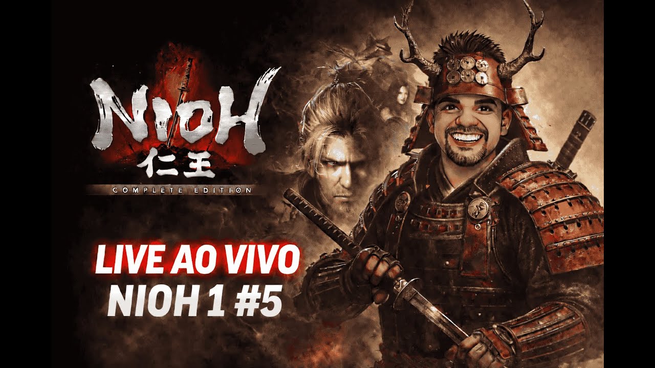 NIOH NO PC! O Caminho  do Samurai Começa Aqui! ⚔️🔥missão ao vivo de RaiyatoGames