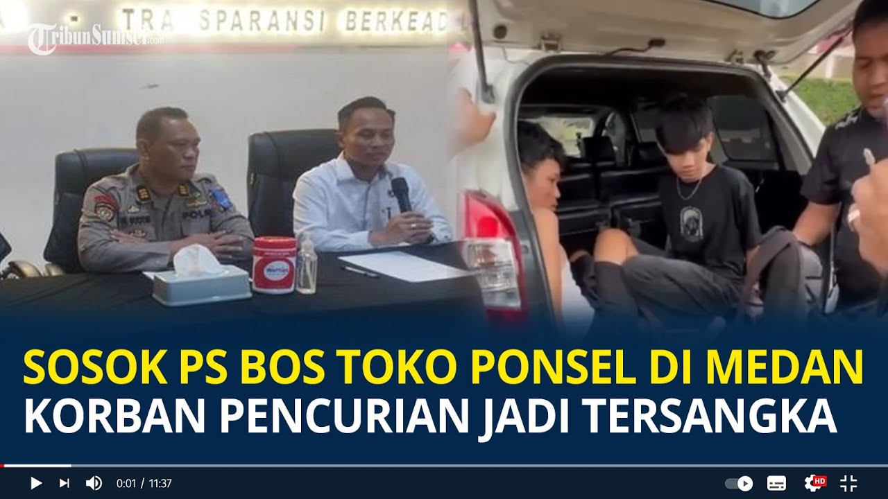 Sosok PS Bos Toko Ponsel di Deli Serdang, Korban Pencurian jadi Tersangka saat Tangkap Pencuri