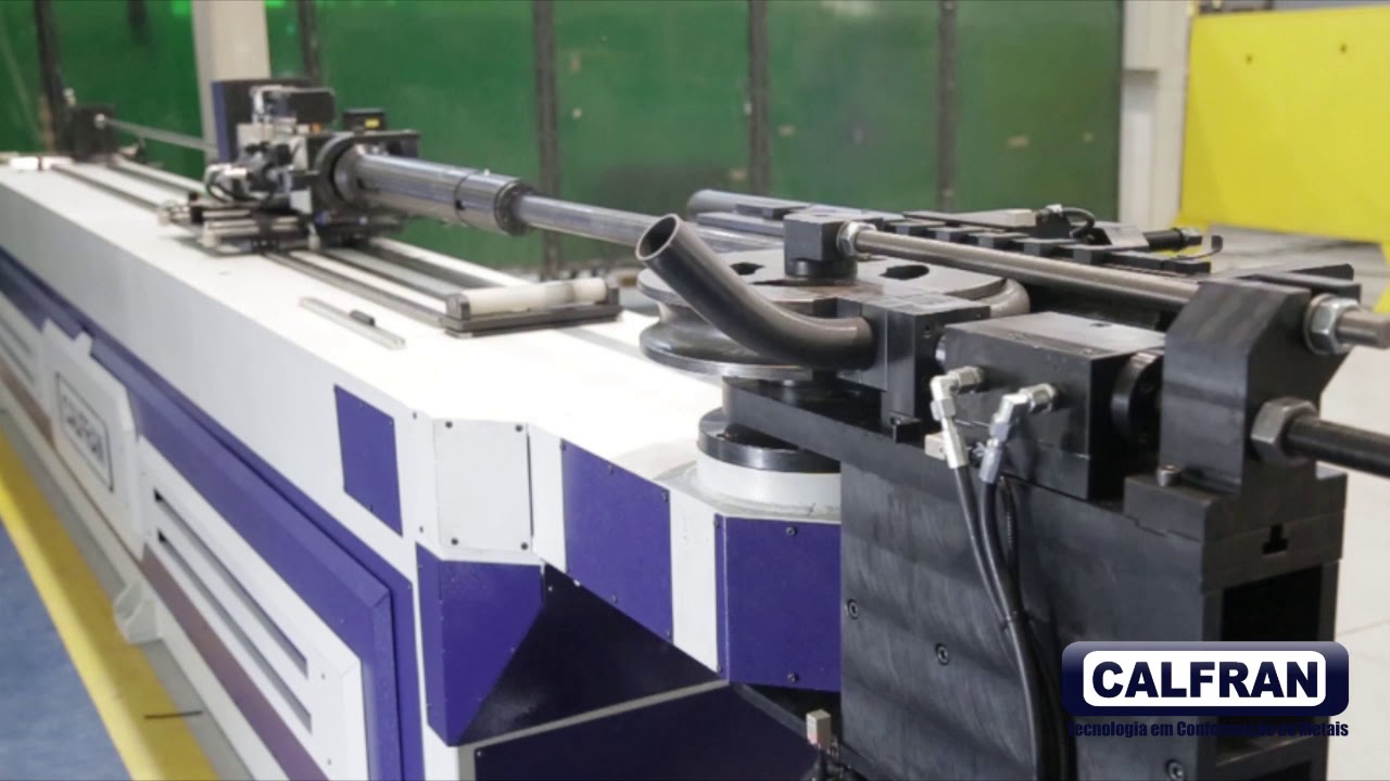 Curvadora de tubos - CT-50-A-3 CNC Calfran