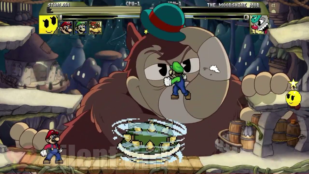 REQUESTED BY @Flazeroz123-i8s: Mario and Luigi RPG vs The Moonshine Mob - Mugen Battle