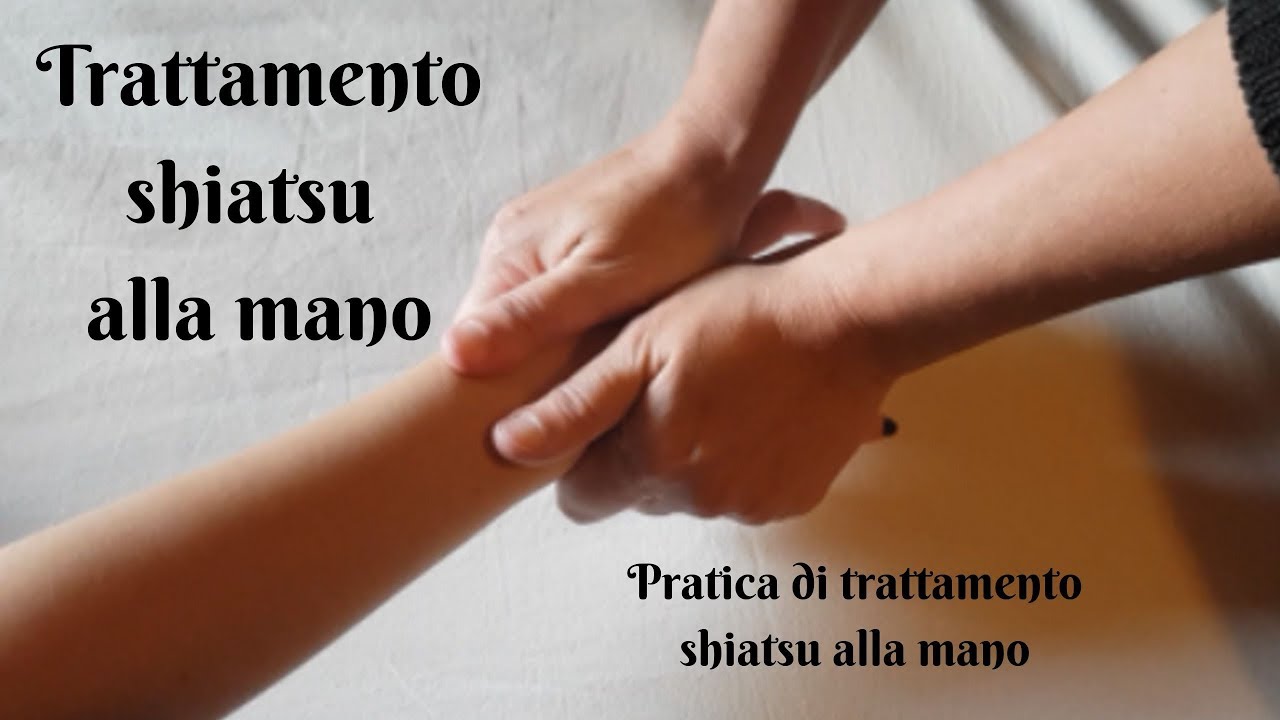 TRATTAMENTO SHIATSU ALLA MANO