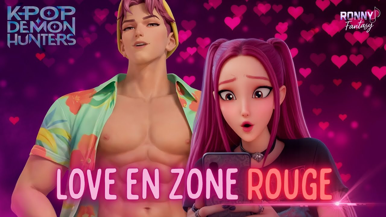 Mira & Abby Saja - Love en Zone Rouge | Dark Romance K-Pop Demon Hunters 🎵​