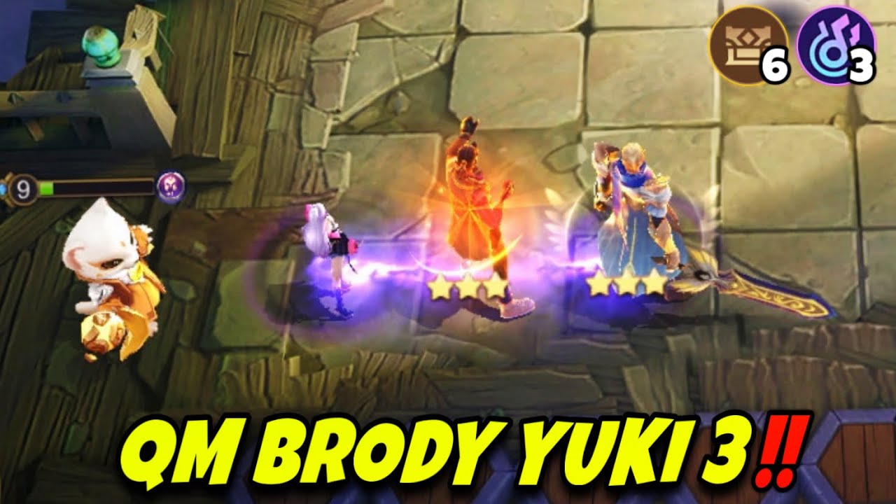 PERFECT BRODY S.T.U.N & QUARTER MASTER | YUKI 3 MOST CRAZY TRICK EVER‼️ MAGIC CHESS 2025