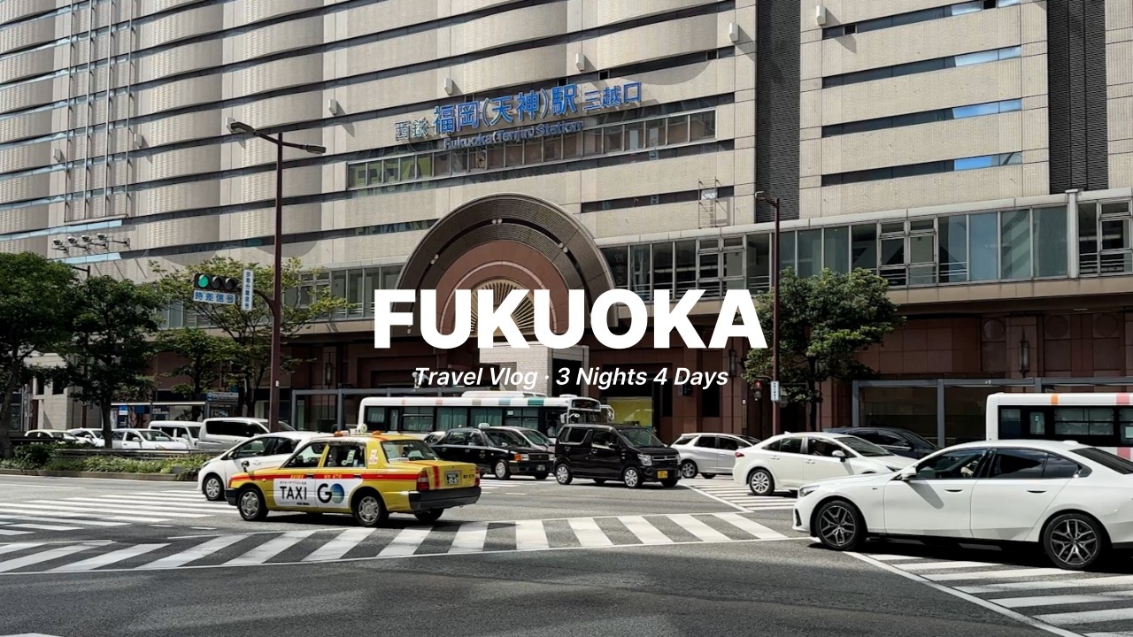 후쿠오카 여행 3박 4일 VLOG 총정리 🇯🇵