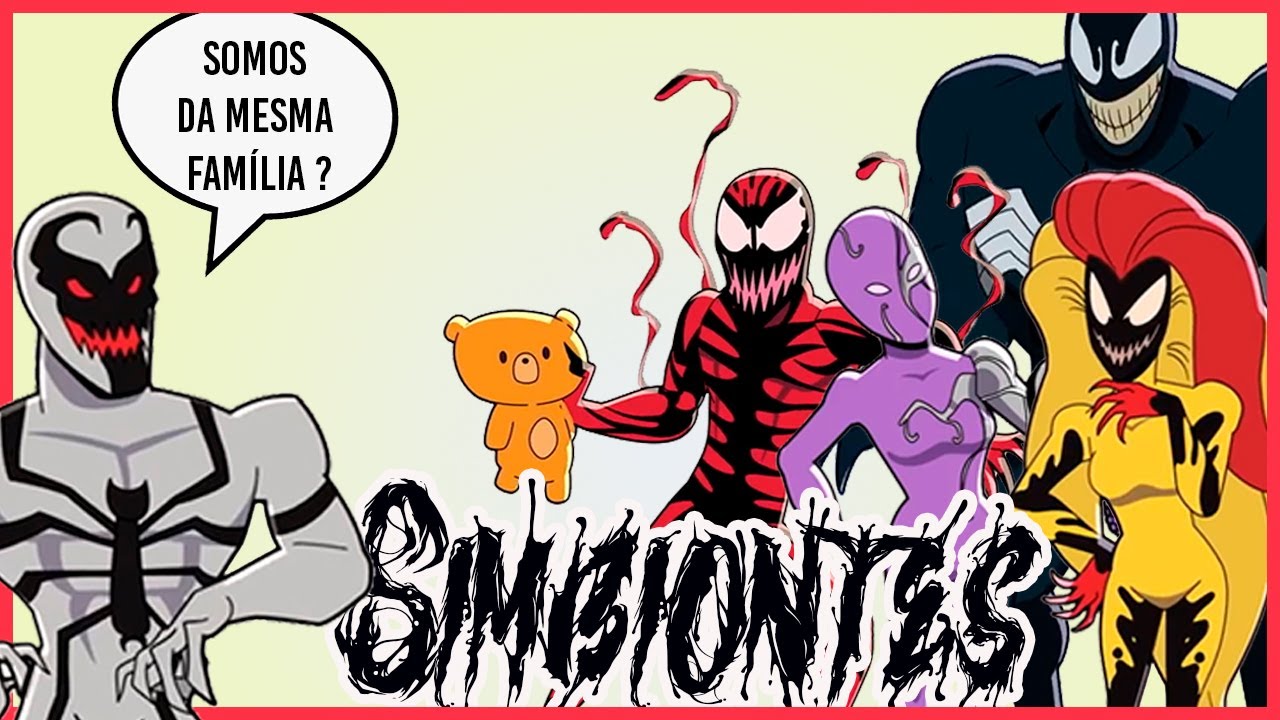 Top 5 Simbiontes dos quadrinhos Marvel | Animação | Dublado