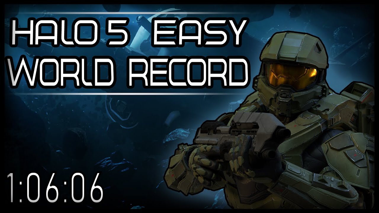 Halo 5 Easy Speedrun World Record [1:06:06]