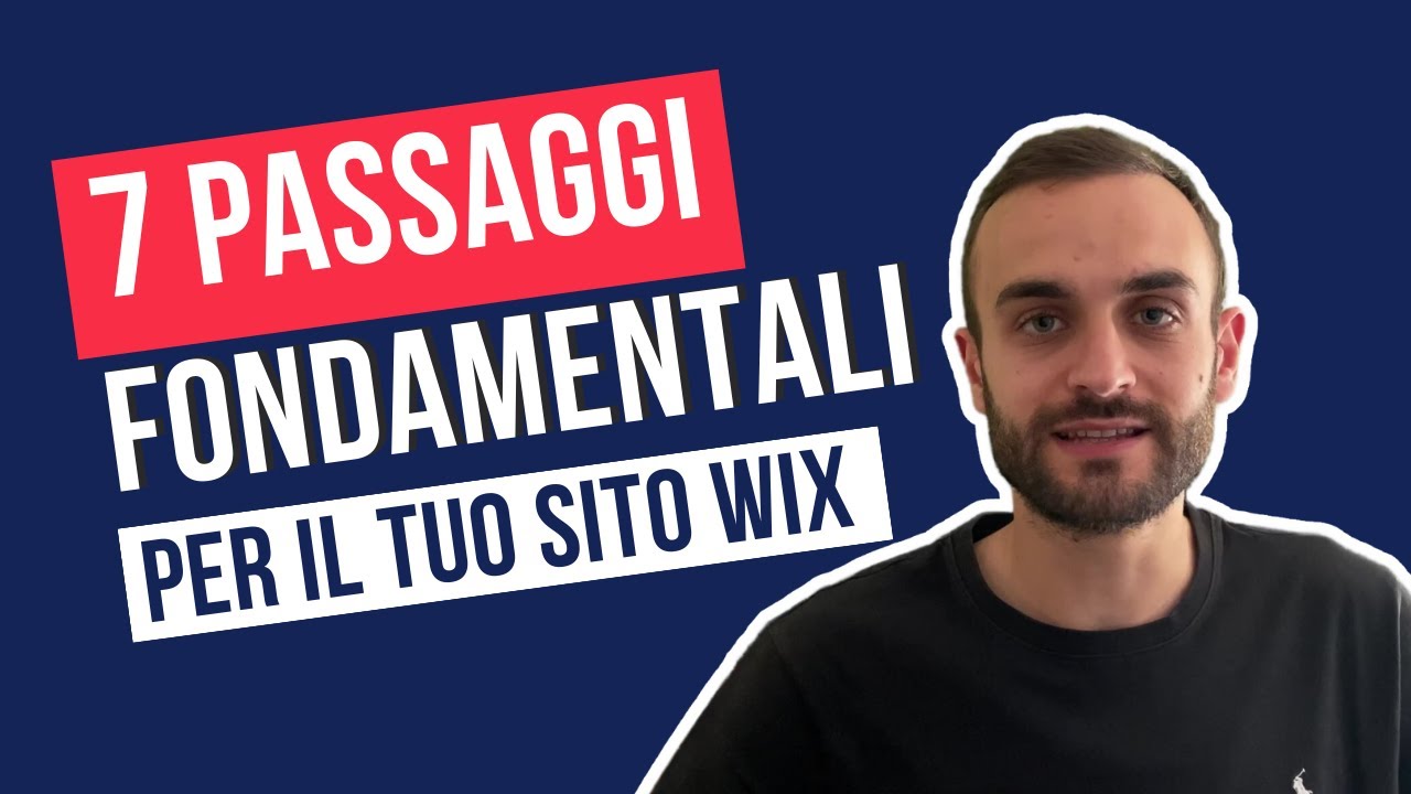 7 cose da fare prima di pubblicare un sito creato con wix