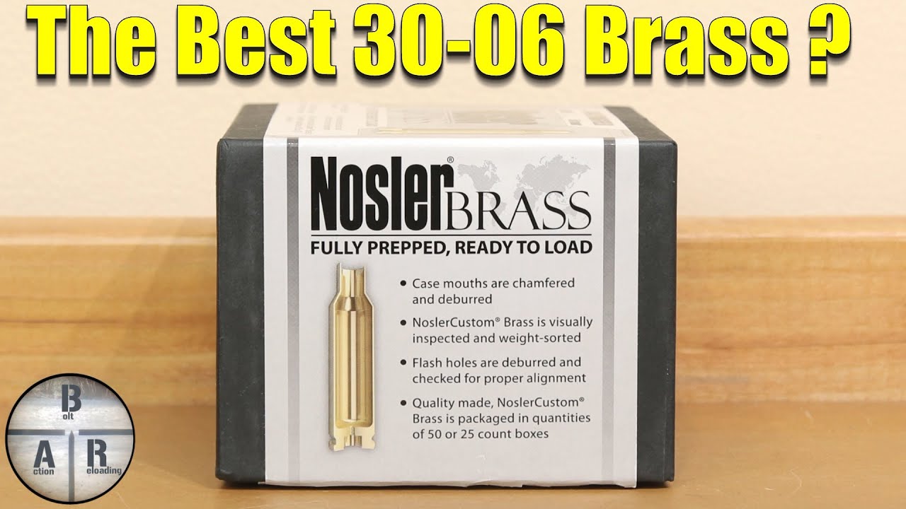 30 06 Springfield Nosler Brass