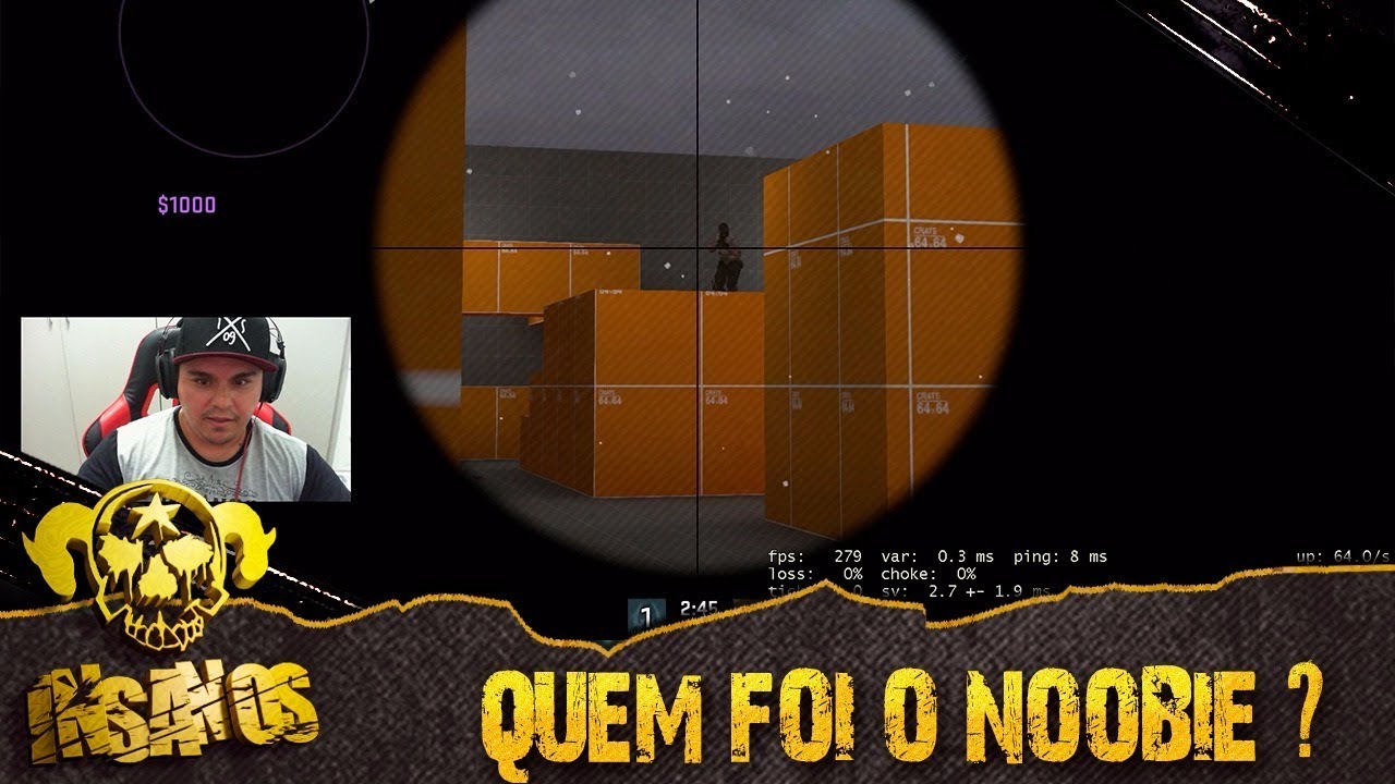 DESAFIO CS GO INSANO!
