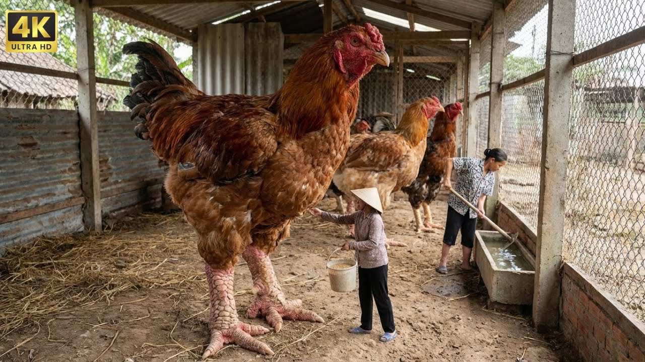Vietnam Dong Tao Chicken Farm Tour &ndash; Complete Breeding and Care Process