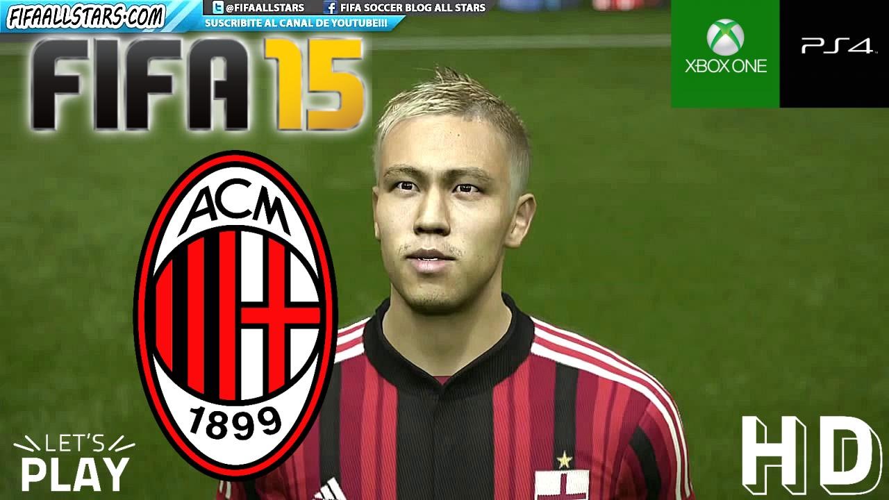 FIFA 15 AC Milan Faces / Caras