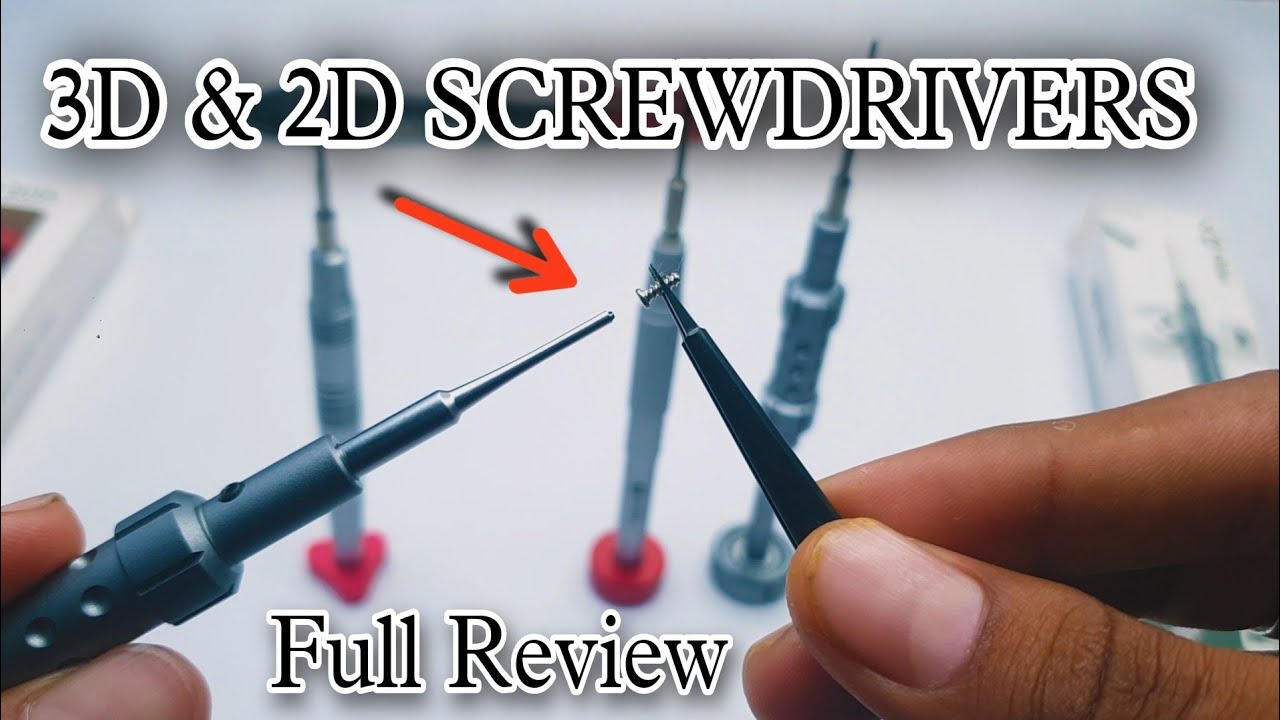 QIANLI  & 2UUL & MEGA-IDEA 3D & 2D SCREWDRIVER REVIEW #unboxing #qianli #fdmobile