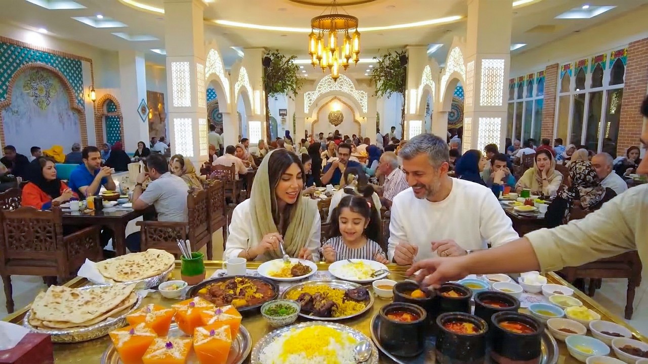 Inside Iran’s Legendary Traditional Restaurant (Real Iranian Food)