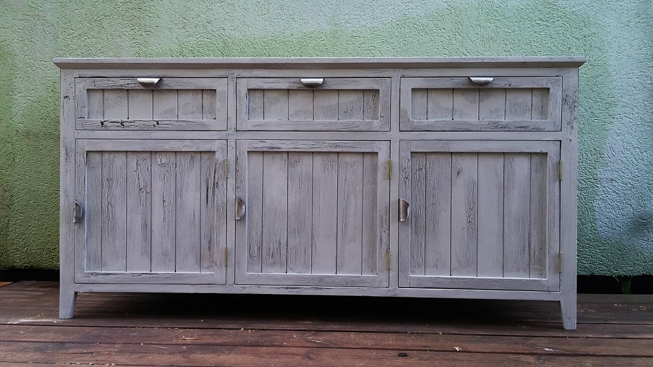 The making of a vintage style dresser