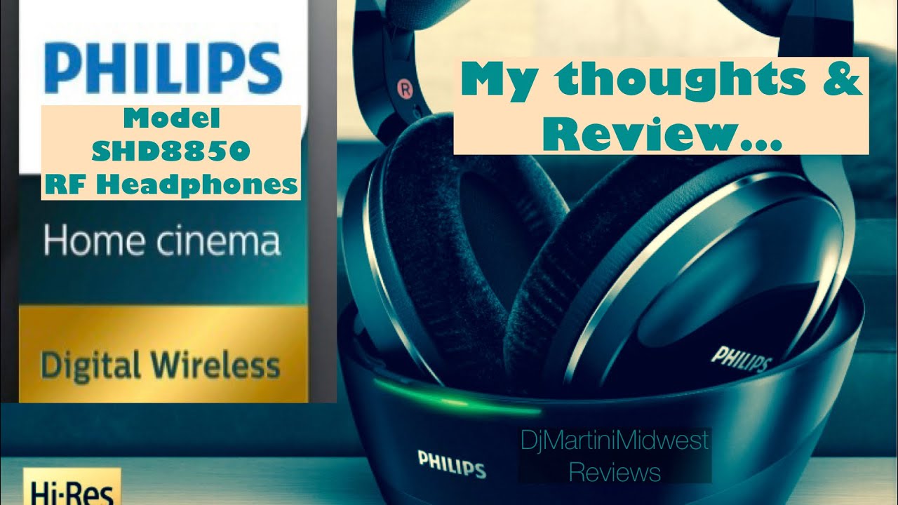 Philips SHD8850 Hi-Fi стереонаушники с полным корпусом и радиочастотным звучанием. Мои мысли и об...