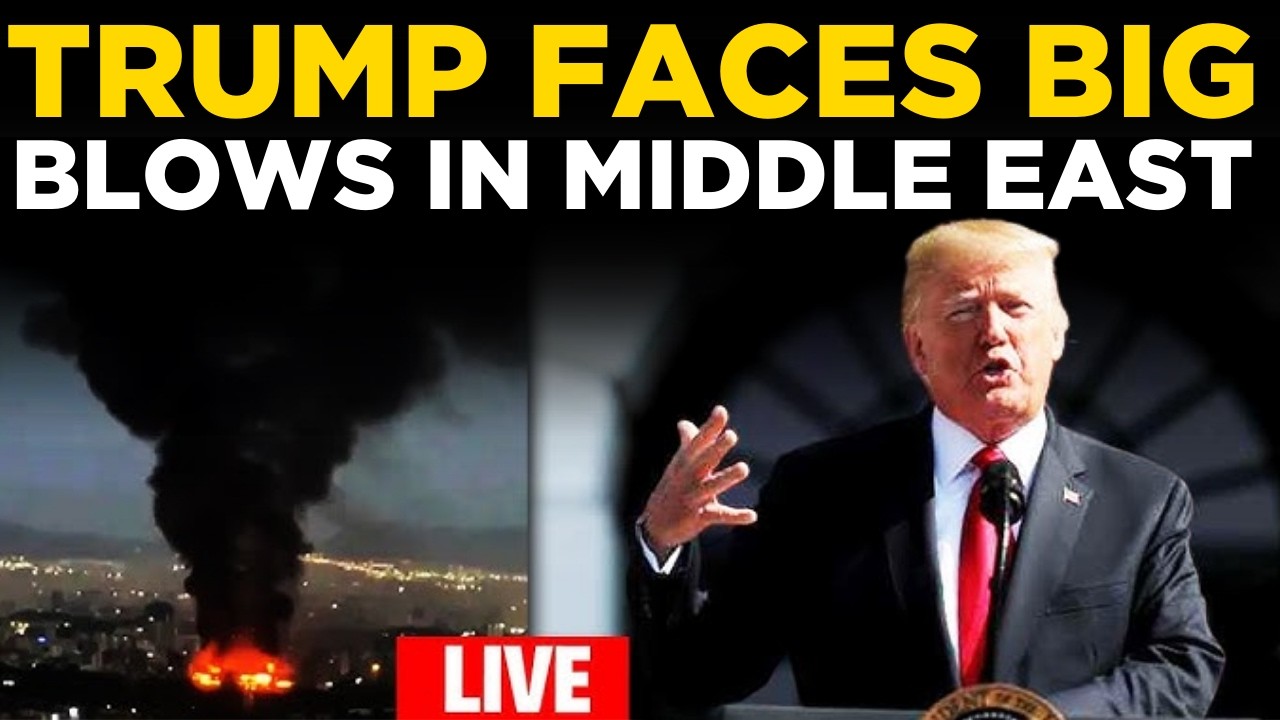 Iran War Live | Trump Faces Big Blows in Middle East As Iran Ramps Up Drone, Missile Strikes
