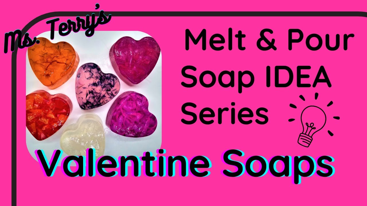 Valentine Crystal Soaps