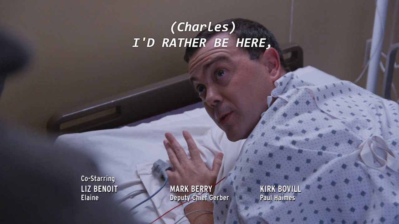 Shot in the butt - Brooklyn nine-nine