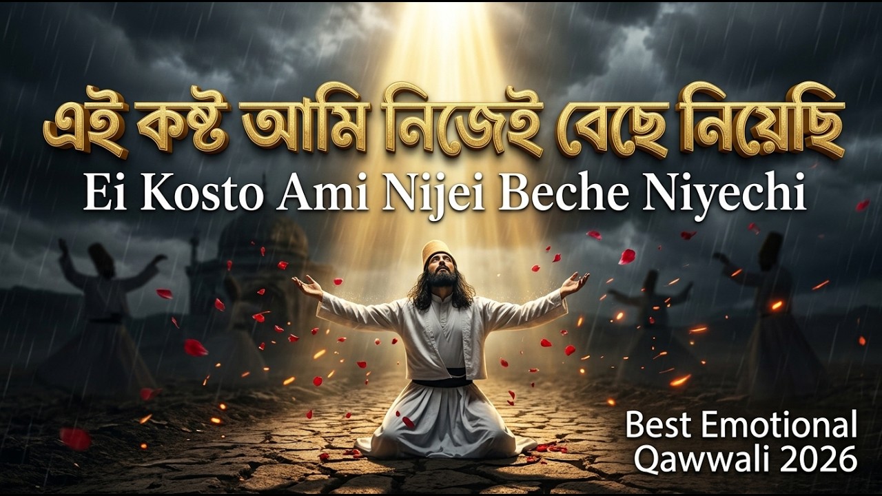 এই কষ্ট আমি নিজেই বেছে নিয়েছি 😭 | Ei Kosto Ami Nijei Beche Niyechi | Soulful Qawwali বাংলা