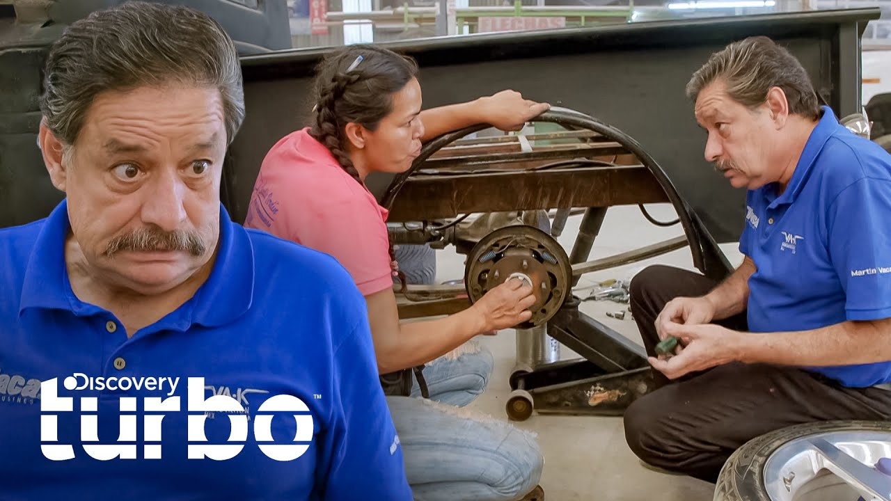 Martín se lleva tremenda sorpresa al conocer a su nueva mecánica | Mexicánicos | Discovery Turbo