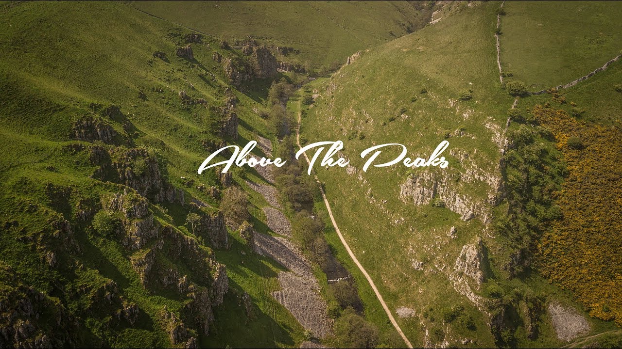 Peak District drone.