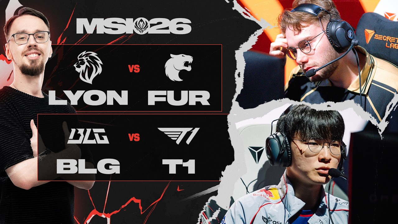 🔴NERVARIEN CO-STREAM🔴LYON vs FURIA🔴T1 vs BLG🔴MID-SEASON INVITATIONAL KNOCKOUT STAGE 2026🔴