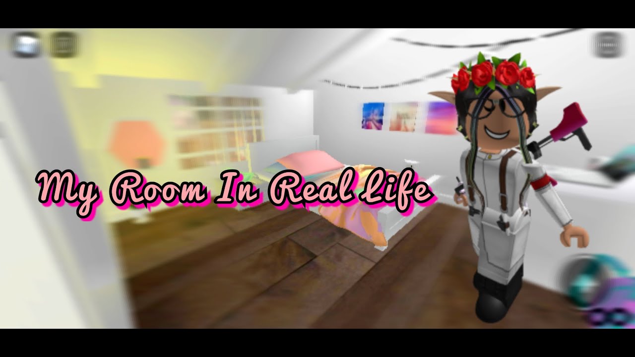 Roblox Tumblr room tour - I made my room irl - diamond dance team