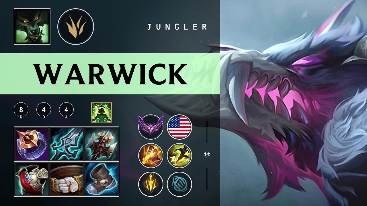 Warwick Jungle vs Ekko - NA Master Patch 26.02